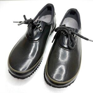 Bogs Urban Farmer Rubber Outdoor Waterproof Utility Low Top Boots Womens 8 Black